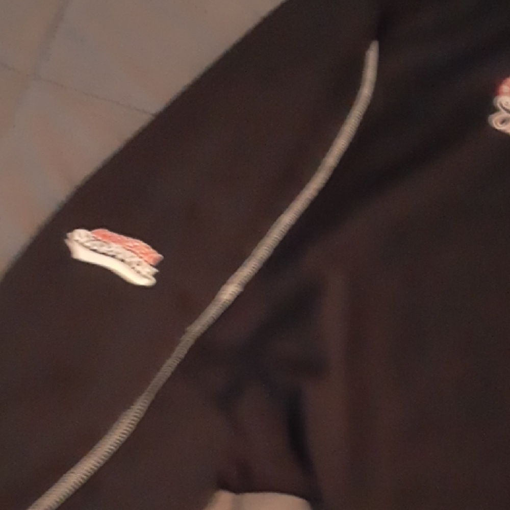 Men's Long Sleeve Black Windbreaker Shirt - Picture 3 of 10